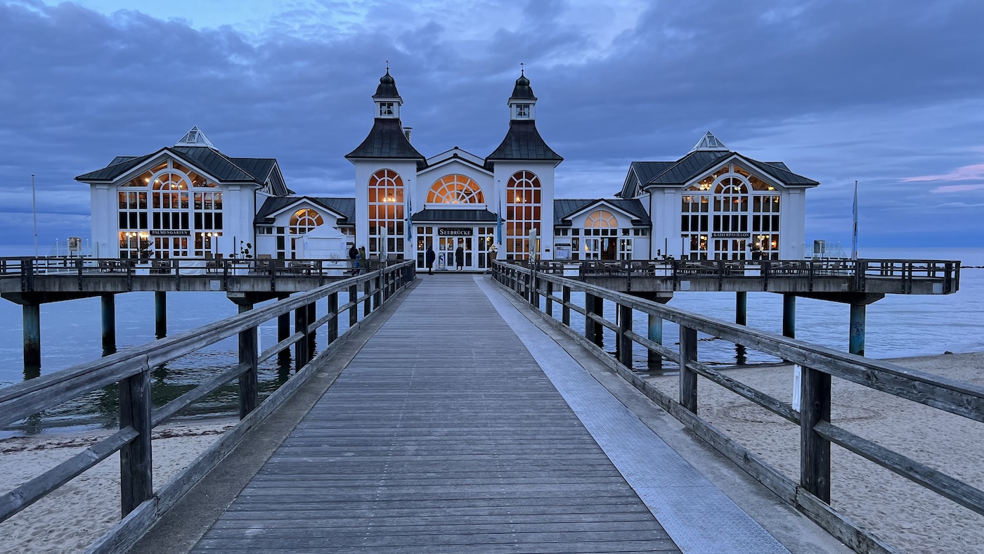 Seebrücke Sellin auf Rügen